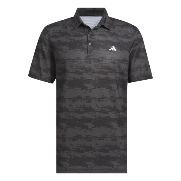 Adidas Ultimate HEAT.RDY Stripe Men's Polo [CAR/BLK][XS]