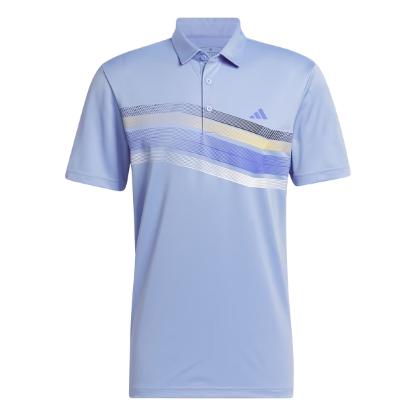 Adidas Core Chest Stripe Men's Polo [BLUE SPARK][S]