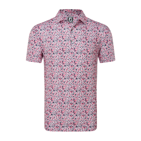 FJ Primrose Print Men's Polo [RED/NVY/WHT][M]