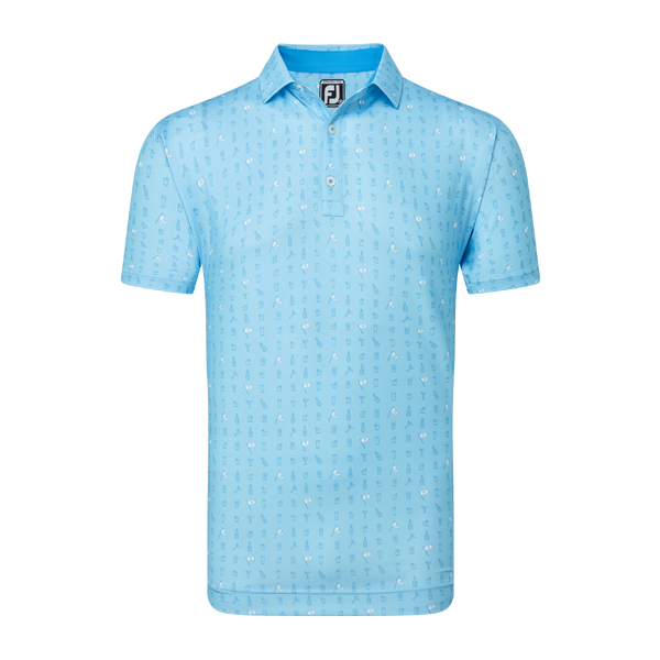 FJ 19th Hole Men's Polo [BLUE SKY][M]