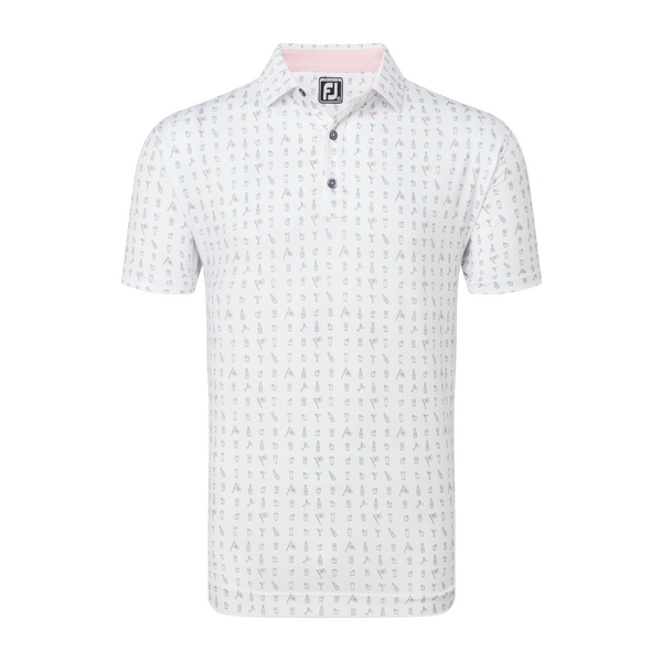 FJ 19th Hole Men's Polo [WHITE][M]