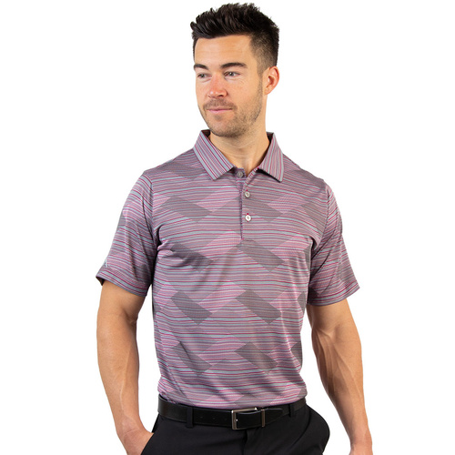 Antigua SS Method Polo - Red [Size:Small]