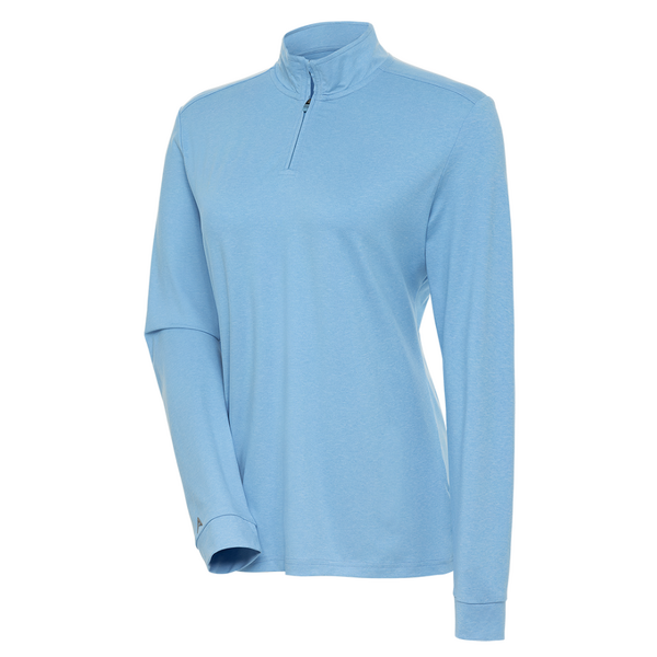 Antigua Mentor Quarter Zip Women's Pullover [BLUE][S]