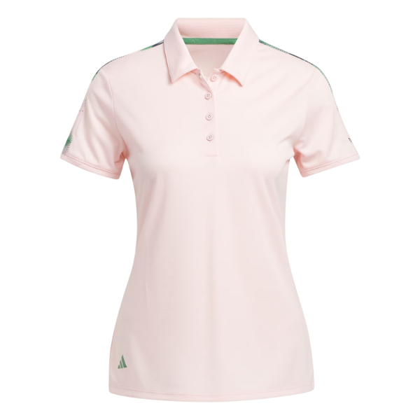 Adidas Ultimate Women's Printed Polo [SAND PINK][S]