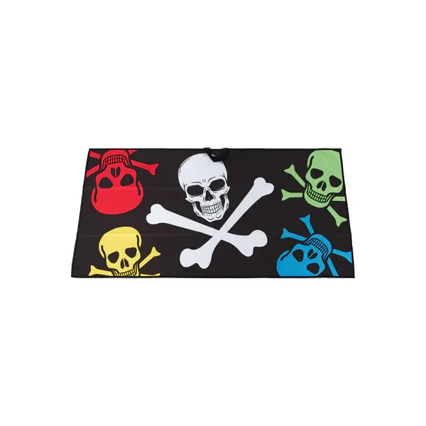 CMC Skull and Crossbone Microfibre Towel [BLACK]